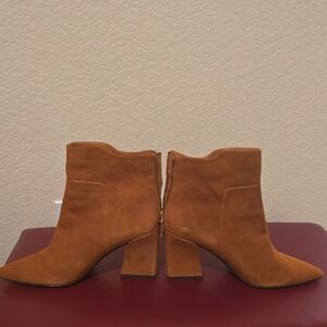 Franco Sarto Camel Ankle Booties